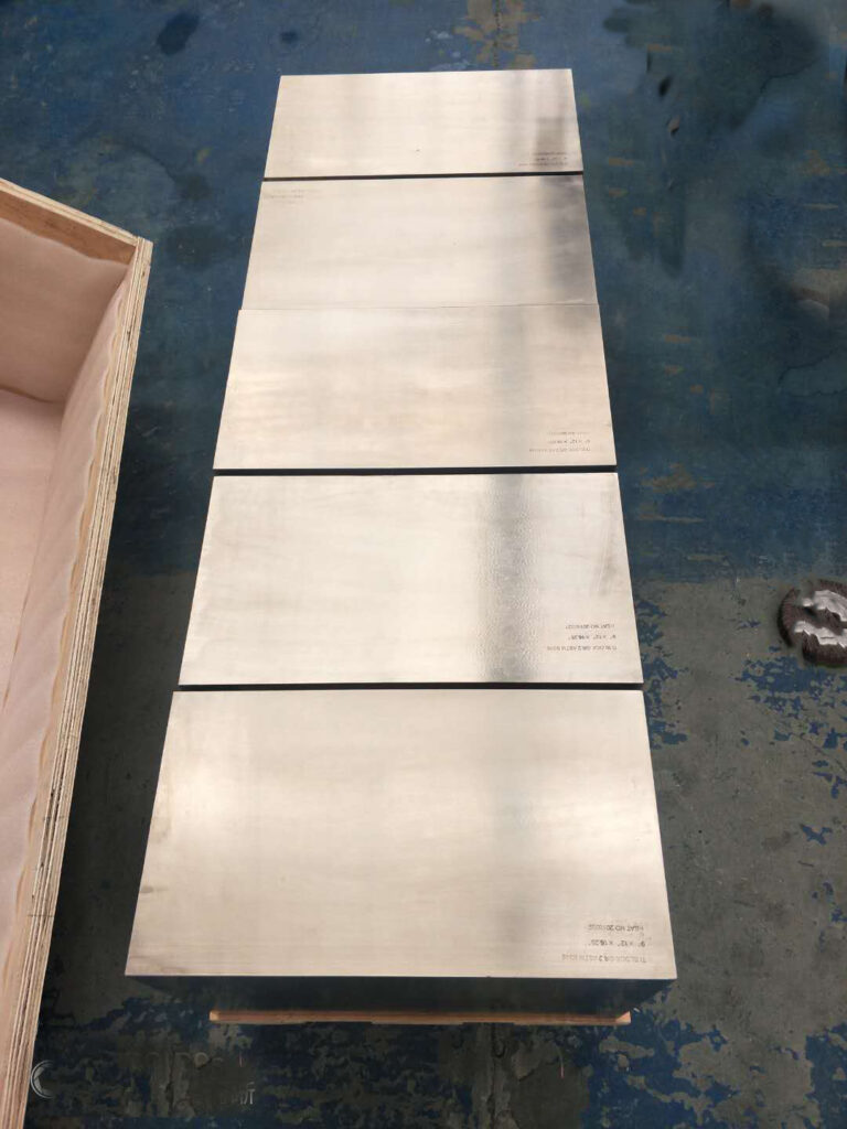 Precision titanium bars, rods, sheets, and tubes for aerospace and chemical industries