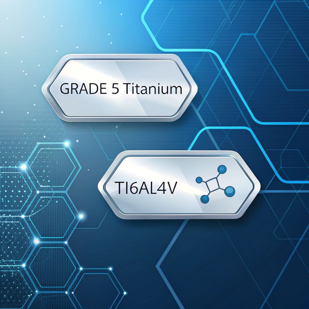 ¿Es el titanio de grado 5 el mismo que el 6Al 4V?