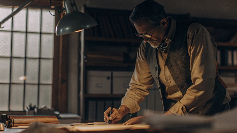 A quality inspector reviewing Mill Test Reports