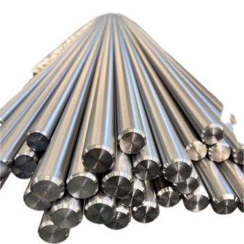 High-grade titanium rod used in aerospace, chemical, and marine engineering applications